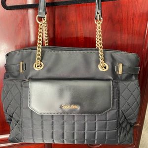 Beautiful CK black tote bag